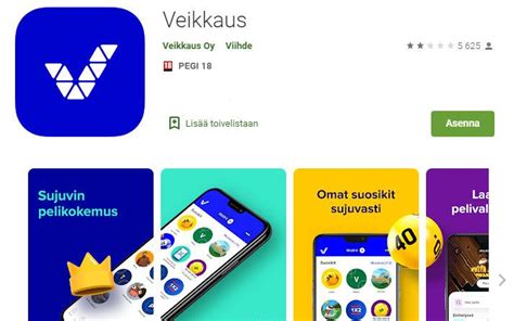 veikkaus. fi/sovellus